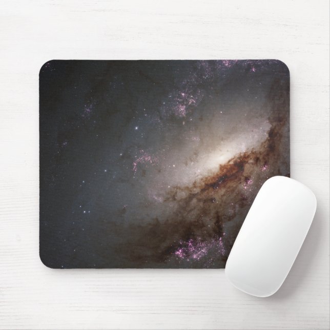 Mousepad Ngc 4258 Em Formação Estelar Intensa. (Com mouse)