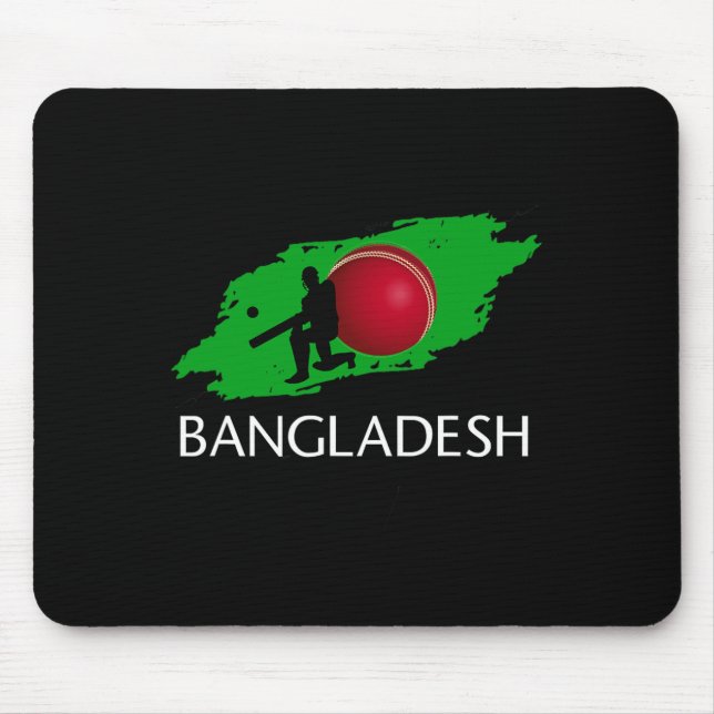 Mousepad Ngladesh Cricket Jersey Tsman  (Frente)