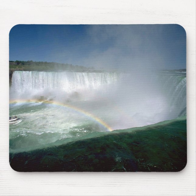 Mousepad Niagara Falls e empregada doméstica da névoa, New (Frente)