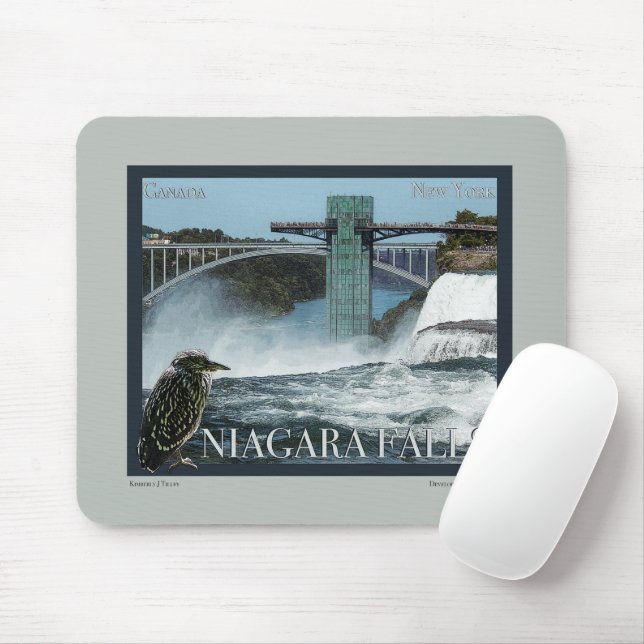 Mousepad Niagara Falls Poster (Com mouse)