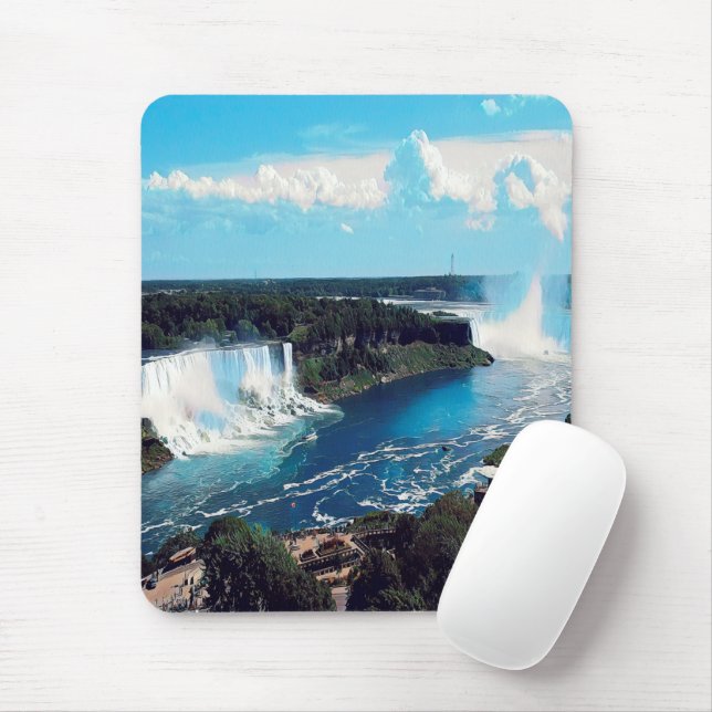 Mousepad NIAGARA FALLS - vista (Com mouse)