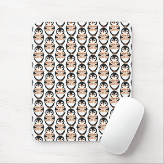 Mousepad Nice to meet with me - Penguin Sign