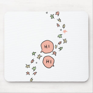 Mousepad nick e charlie heartstopper