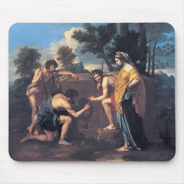 Mousepad Nicolas Poussin- e no ego do Arcadia (Frente)