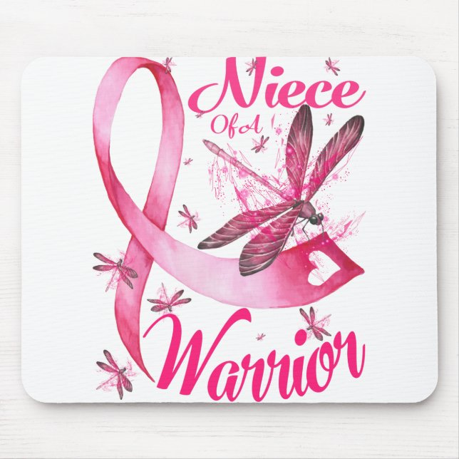 Mousepad Niece De Um Cancer De Bebida De Guerra (Frente)