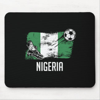 Mousepad Nigeria Flag Jersey Nigerian Soccer Team Nigerian 