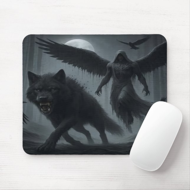 Mousepad Night Stalker (Com mouse)