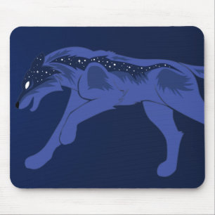 Mousepad Night Wolf