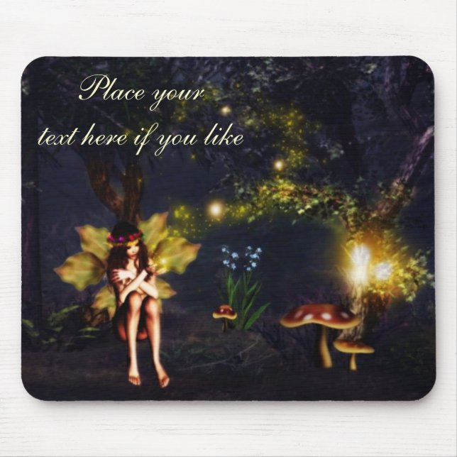 Mousepad Nightlights feericamente (Frente)