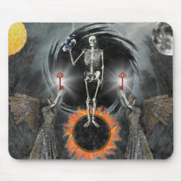 Mousepad Nigredo Tradicional Alchemy Putrefaction Black Sun