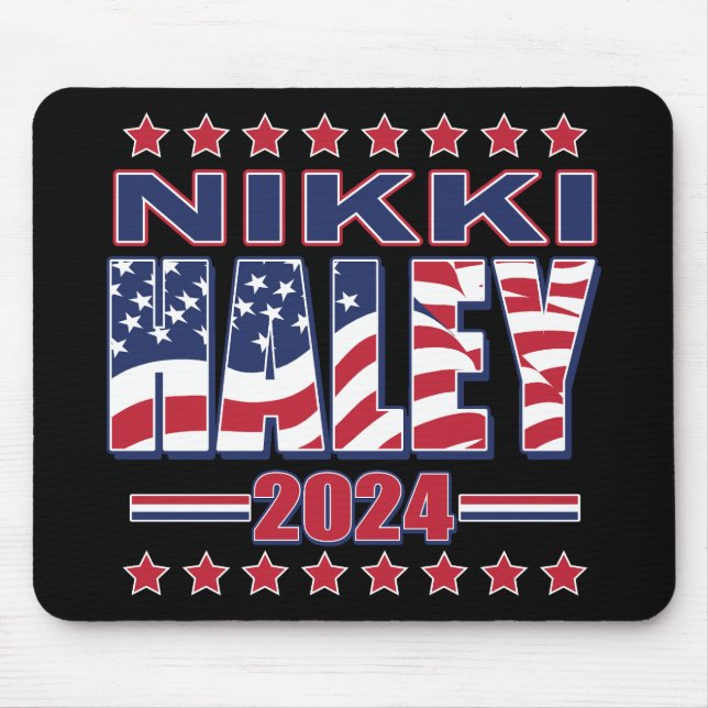 Mousepad Nikki Haley 2024 (Frente)