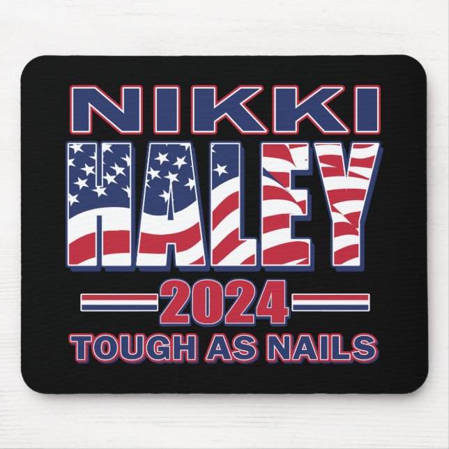 Mousepad Nikki Haley para Presidente (Frente)
