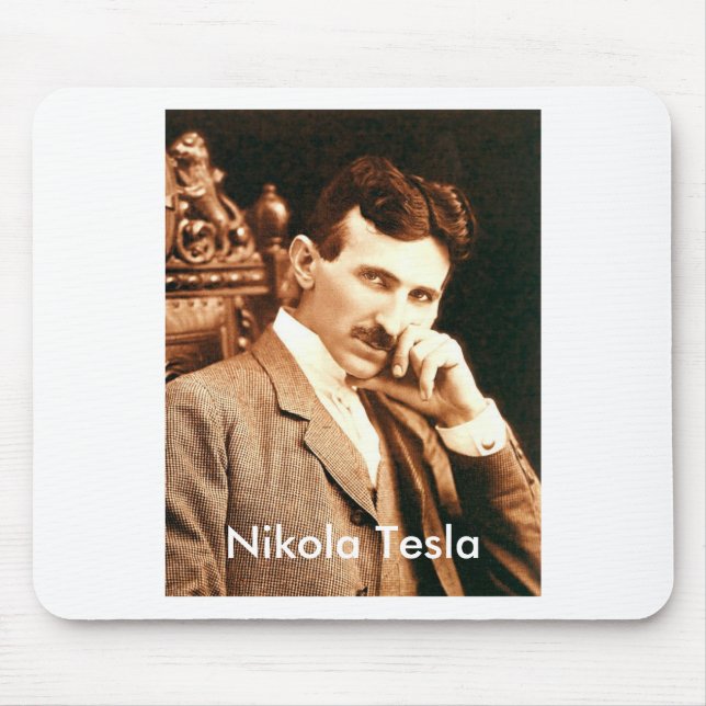 Mousepad Nikola Tesla (Frente)