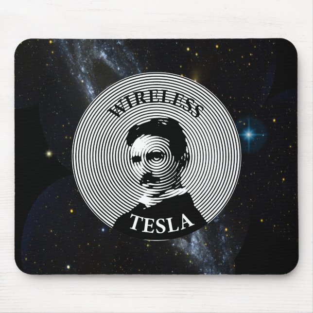 Mousepad Nikola Tesla (Frente)