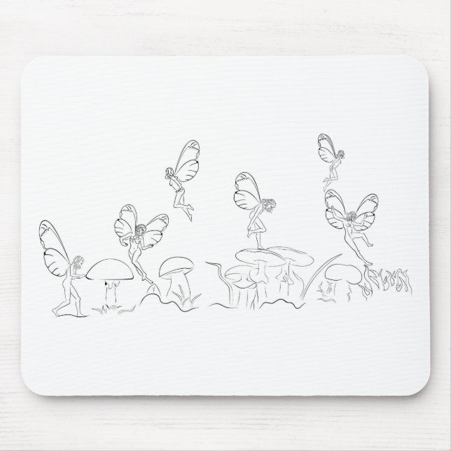 Mousepad Ninfas no Mundo Fado (Frente)