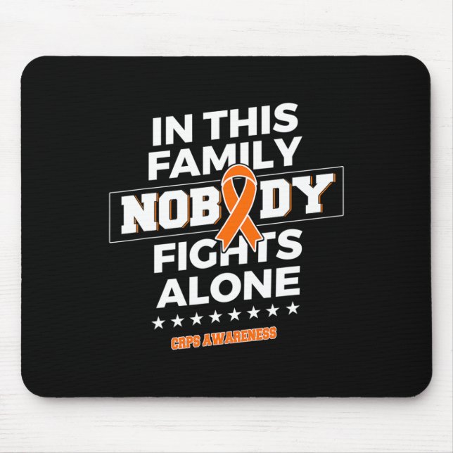 Mousepad Ninguém Luta Sozinho Pega Consciência (Frente)