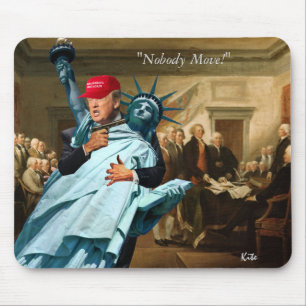 Mousepad "Ninguém movimento! "