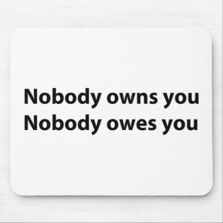 Mousepad Ninguém possui-o/deve-