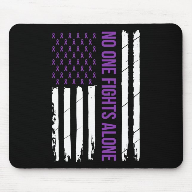 Mousepad Ninguém voa sozinho Rita Roxo Alzheimer (Frente)