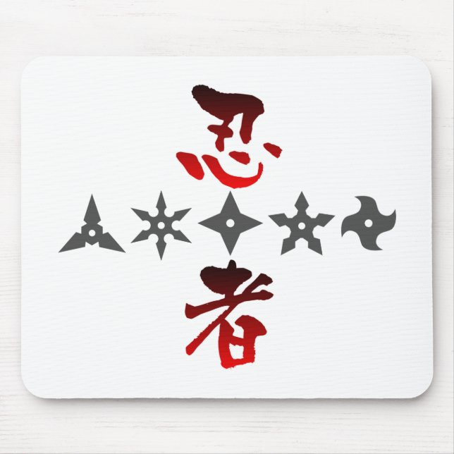 Mousepad Ninja Shuriken (Frente)