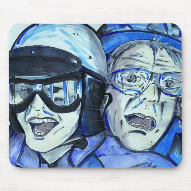 Mousepad Nippy na passagem (Frente)