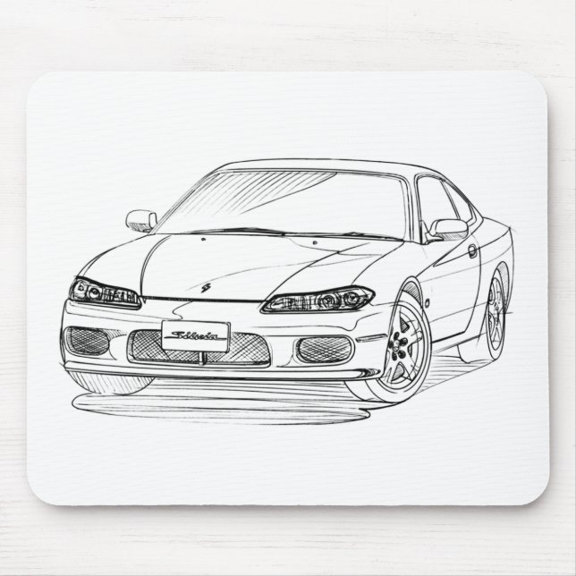 Mousepad Nis Silvia S15 1999 (Frente)