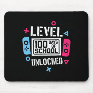Mousepad Nível 100 Dias De Jogo De Jogador Desbloqueado Da 