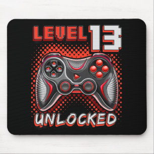 Mousepad Nível 13 13 do jogo de vídeo desbloqueado Aniversá