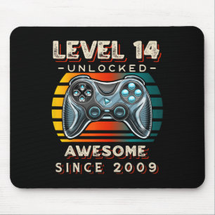 Mousepad Nível 14 14 do jogo de vídeo desbloqueado Aniversá