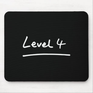 Mousepad Nível 4 da 4ª Série Estudante & Professor Legal Co
