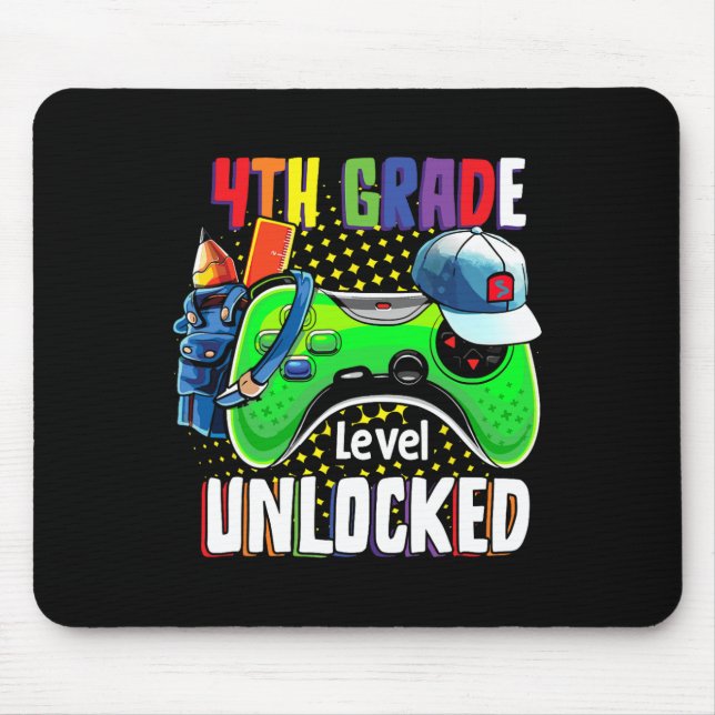 Mousepad Nível 4 Desbloqueado De Volta Ao Vídeo Da Escola G (Frente)