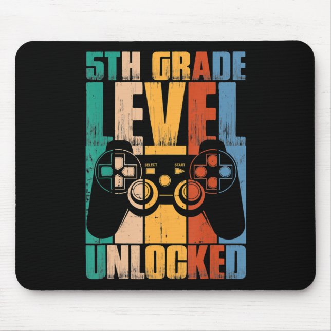 Mousepad Nível 5 Nível Desbloqueado De Volta Para O Jogo Es (Frente)