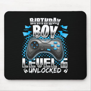 Mousepad Nível 6 6 de jogos de vídeo desbloqueados Aniversá