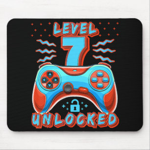 Mousepad Nível 7 7 do jogo de vídeo desbloqueado Birthday G