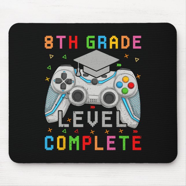 Mousepad Nível 8º Gradu Completo Classe De Jogador De Gradu (Frente)