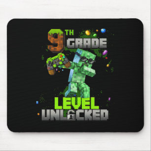 Mousepad Nível 9 Desbloqueado Incrível Desde 2016 Garoto de