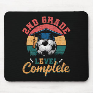 Mousepad Nível de segundo Completa Menina De Futebol No Dia