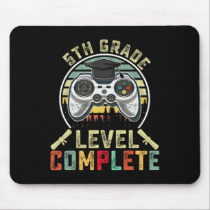 Mousepad Nível de Série Concluído Gamer Formatura da 5ª Sér