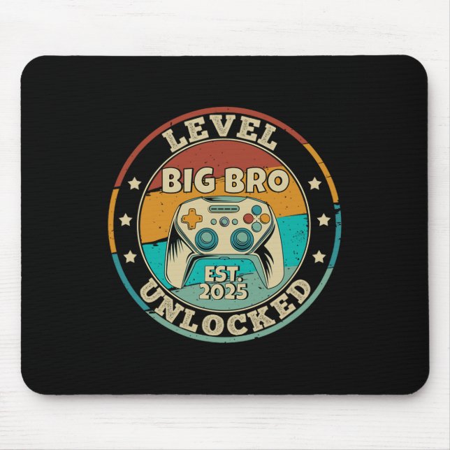 Mousepad Nivelando Até O Vídeo Desbloqueado Do Nível Do Big (Frente)