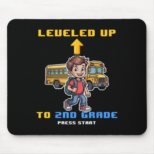 Mousepad Nivelando segundo De Volta Ao Jogador Engraçado Da (Frente)