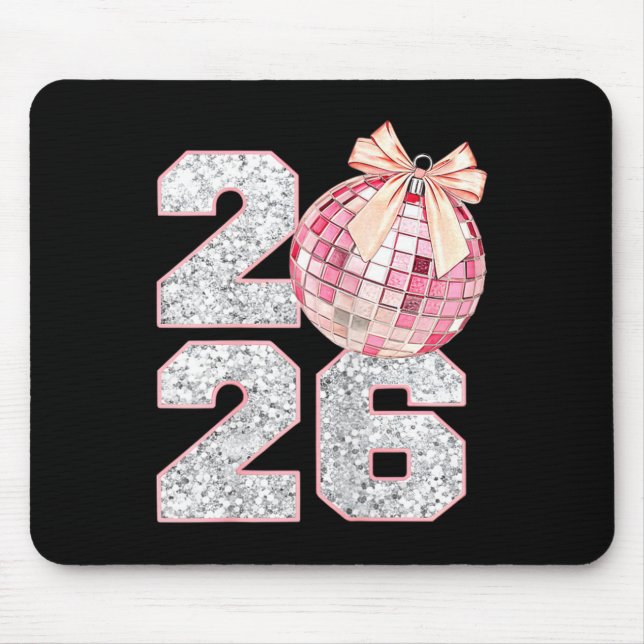 Mousepad Nk Coquette 2026 New Year Shirt _ Aesthetic Holida (Frente)