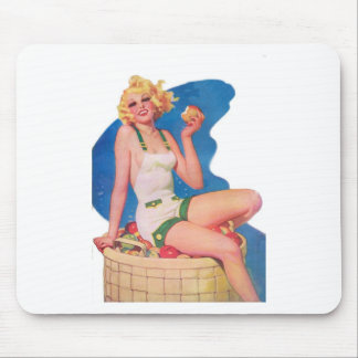 Mousepad No carro de Apple