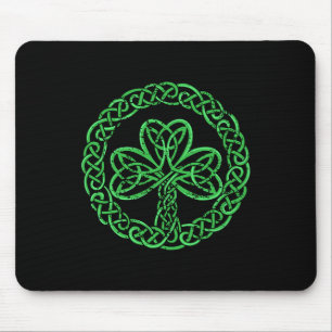 Mousepad Nó Celtico Trevo de 3 folhas St Pats D