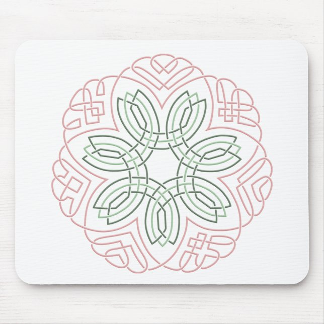 Mousepad Nó de sete flores (Frente)