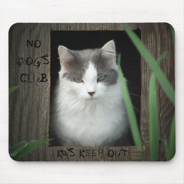 Mousepad No Dogs Club (Frente)
