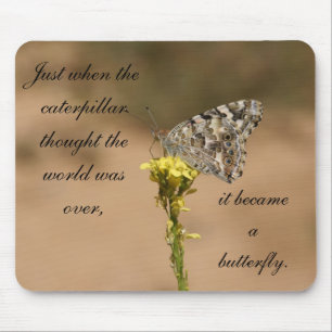 Mousepad No exato momento em que a lagarta pensou…