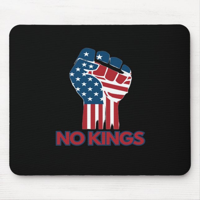 Mousepad No Kings Anti Classic Retro Style (Frente)