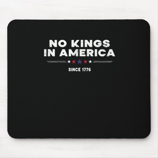 Mousepad No Kings In America Doge Classic Trendy Graphic (Frente)