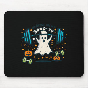 Mousepad No meu bumbum engraçado treino fantasma de Hallowe