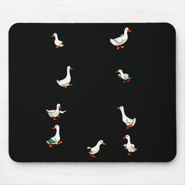 Mousepad No My Ducks Are Certainly Not In A Row Funny Duck  (Frente)